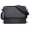MacCase Premium Leather Large Shoulder Bag - Black